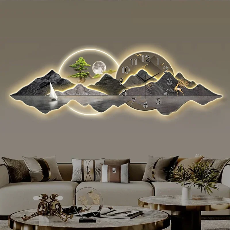 Watch Nordic Cartoon Reloj Pared Home Decor Bathroom Luxury Wall Clocks Korean Living Room Digital Bedrooms Minimalist Wall