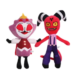 Helluva Boss Plush Toy Stolas and Blitzo Plush Stuffed Animal Doll Game Cartoon Horror Soft Gift for Fans Birthday Game Gift
