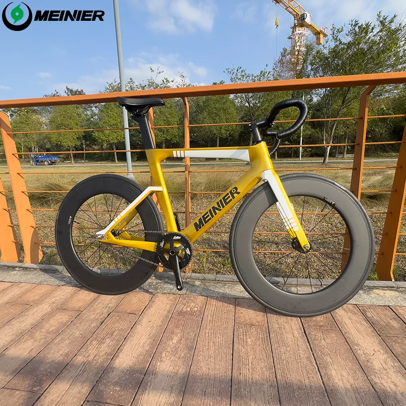 Customized Full Carbon Track Frame Single Speed Carbon Track Road Bike Frames 700c Front Brake Rigid Fixed Gear Bicycle Frameset