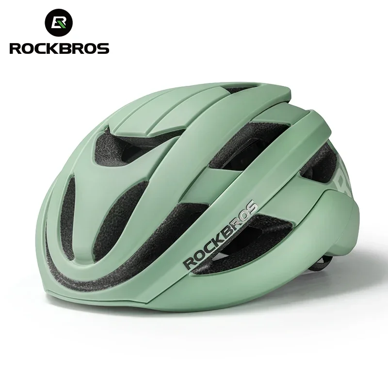 ROCKBROS Cycling Helmet Ultralight Safety Road Mountain Bike Helmet Adjustable Intergrally-molded Outdoor Racing Road Helmet