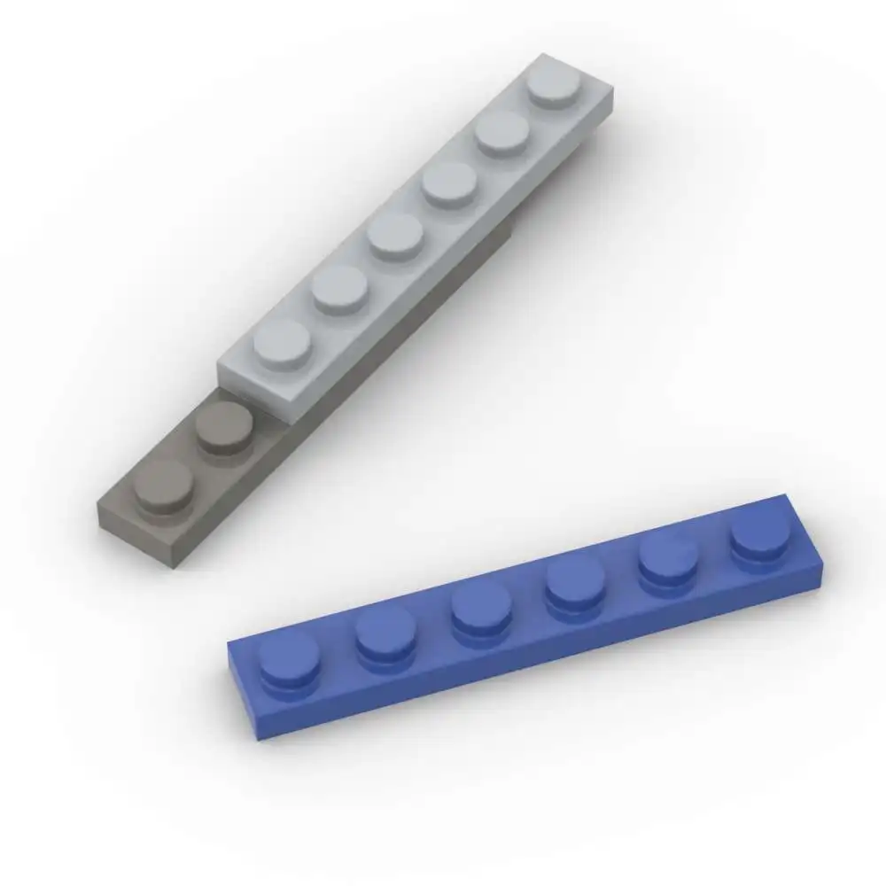 MOCブリック10個 3666プレート 1x6パーツ 積み木セット ハイテクボードハウス パーティクル DIYパズル おもちゃ 子供 誕生日プレゼント