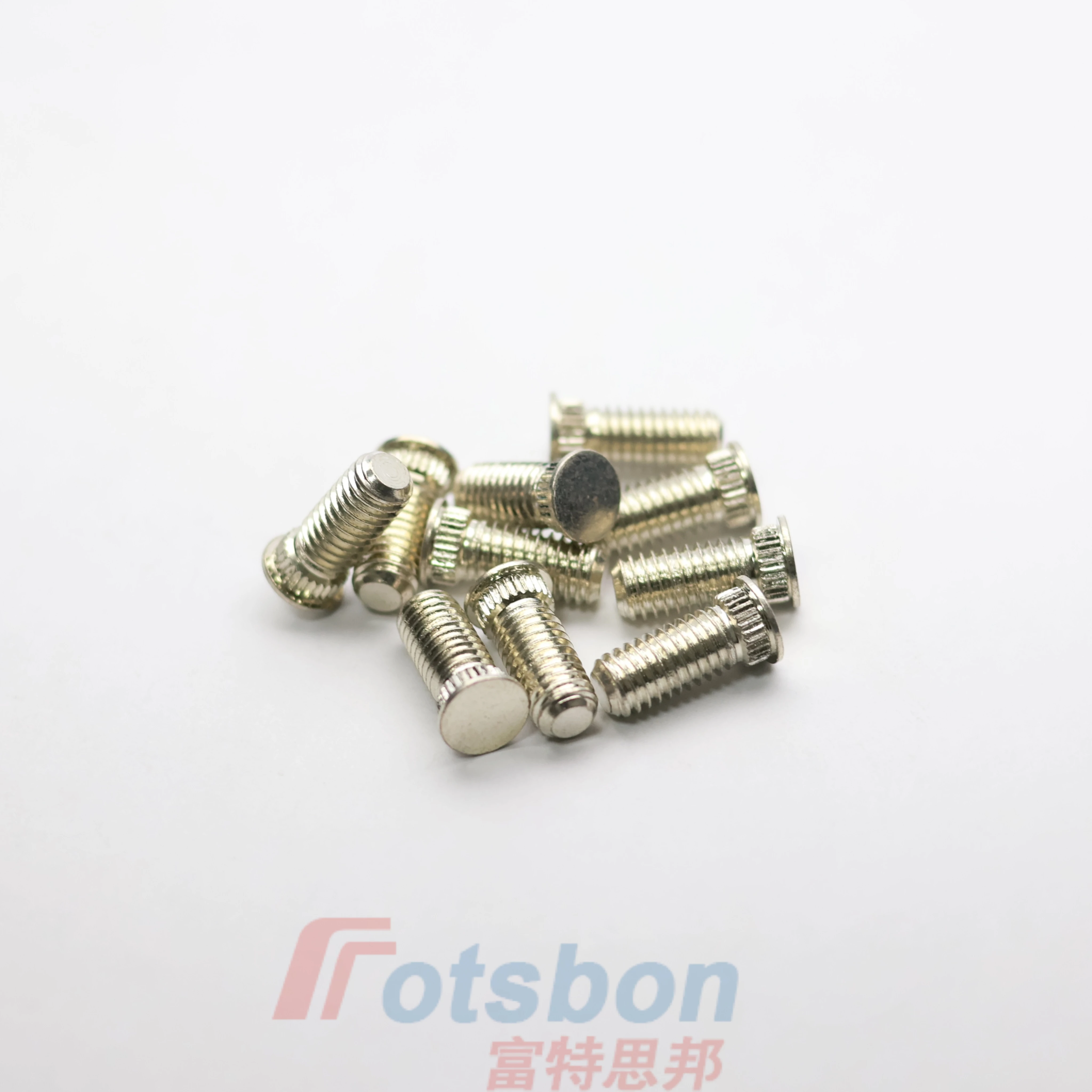 SGPC-256/440/632/832/032/0420 Self Clinching  Broaching Studs Stainless Steel Screw Fasteners Inch Threaded