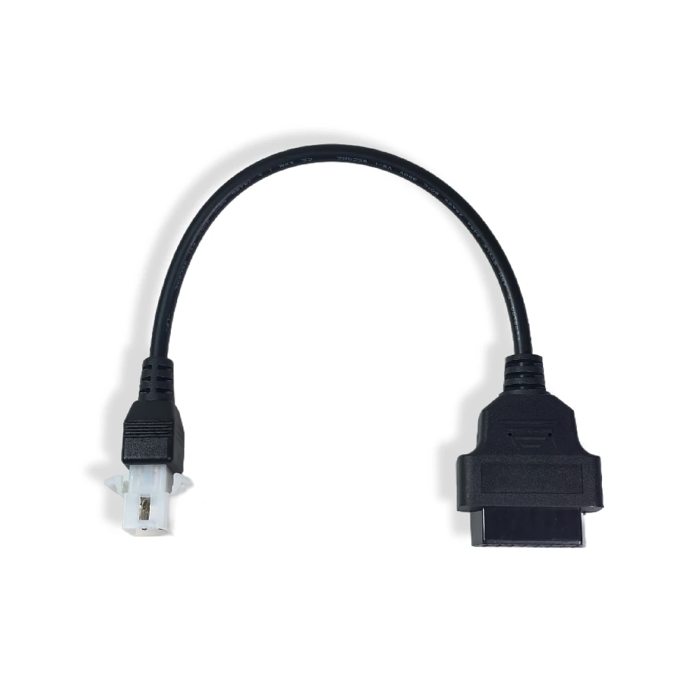 OBD2 Connector For April-lia 6PIN Cable Adapter Motorcycle Adaptor OBD2 Diagnostic Scanner Adapter Cable OBD2 Extension cable