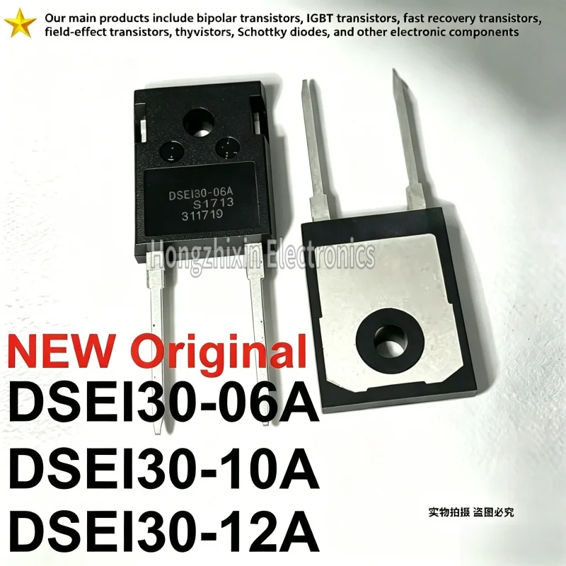 10 for sale  NEW DSEI30-12A DSEI30-06A DSEI30-10A  Fast recovery diode/30A/600V rectifier tube TO-247-2