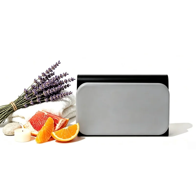 Car Air Freshener Sun Visor Clip Diatomite Stone Aroma Solid Perfume Luxury Auto Fragrance Odor Long Lasting Ocean Serene Floral