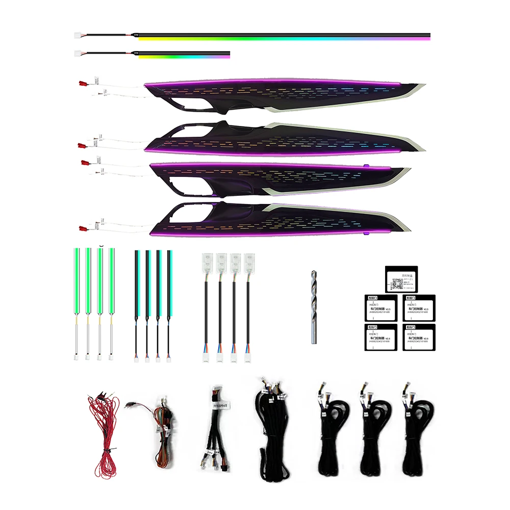 

For Full Set 256 Colors Symphony LED Car Interior Ambient Light For BMW X5 X6 F15 F16 2015-2019 Atmosphere Strip Accessories Upg