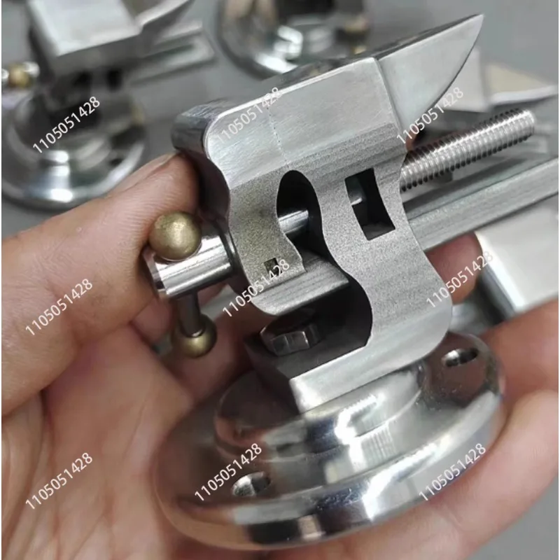 

304 Stainless Steel Mini Vise With Anvil Table Hand Tools Adjustable Desktop Clamp Repair Ornaments Anvil