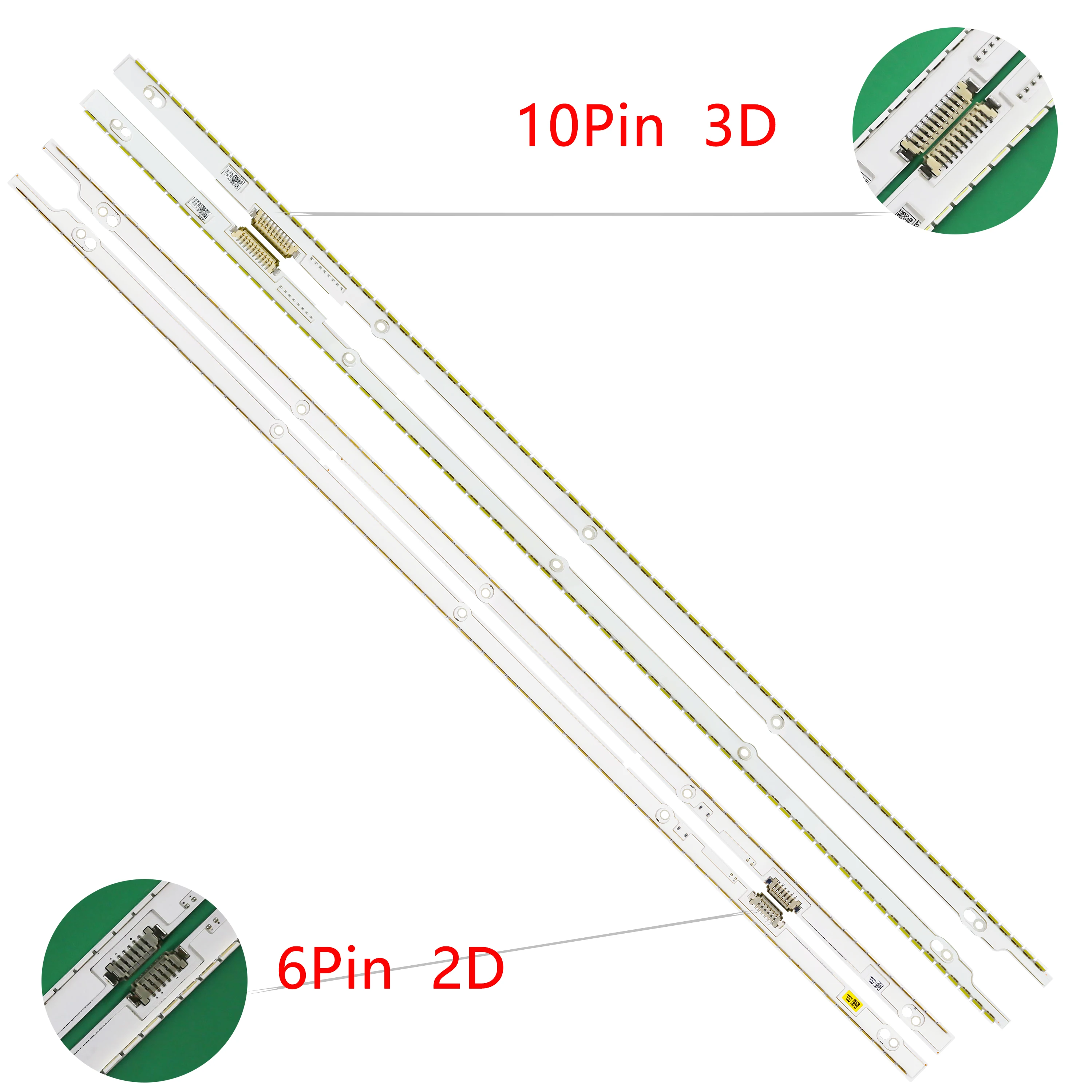 

2PCS LED Strip For Samsung UA50ES5500 UN50ES6420 UN50ES6350 SLED_2012SVS50_7032NNB_3D_L76 SLED_2012SVS50_7032NNB_3D_R76