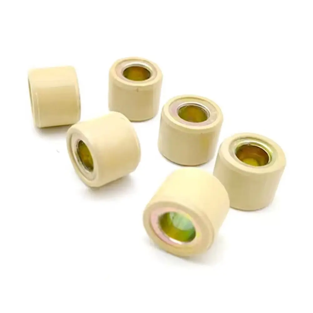 6Pcs/Set 18x14mm Variator Roller Weights 13g/14g/17g/18g with Variator Sliders GY6 Scooter Motorcycle Parts Nylon