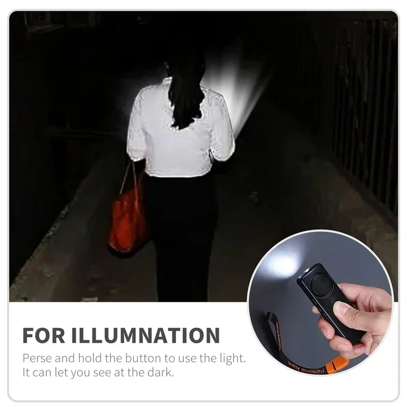 Self Defense Keychain para Mulheres e Crianças, Personal Scream Emergency Alarm Tool, Security Protection Alert, Protection Alert, 125dB