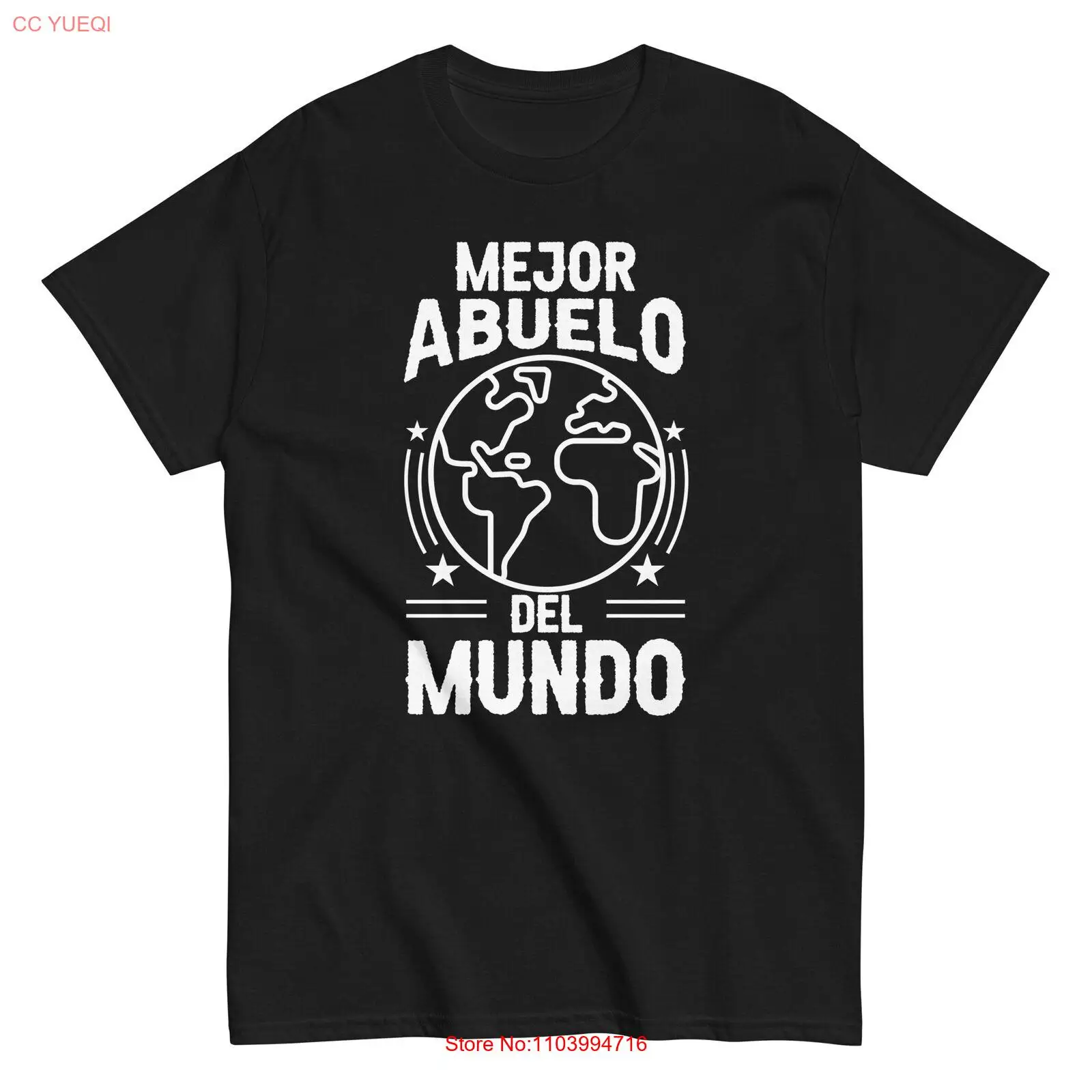 Father's Day | Spanish Grandpa | Mejor Abuelo Del Mundo T-Shirt