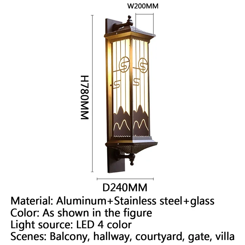 ABEL Contemporary LED Outdoor Wall Lamps Electric Simplicity Waterproof Balcony Hallway Courtyard Villa Gate Hotel