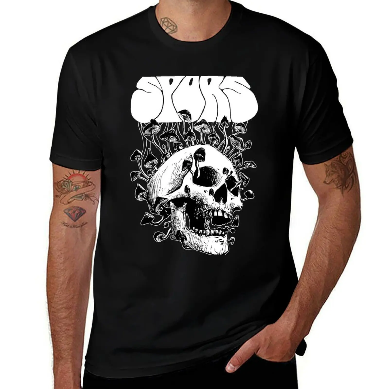 SPORS - SHROOM HEAD T-Shirt Big and Tall Short Sleeve Tee T-Shirt