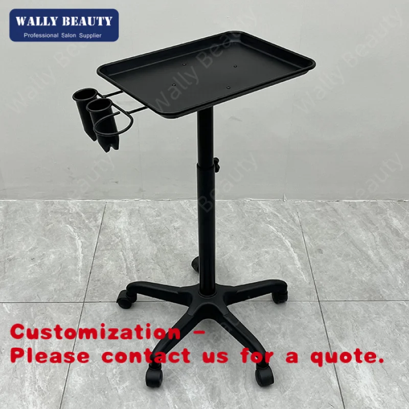 

Высококачественная металлическая тележка-органайзер для салонов красоты и парикмахерских, на колесиках, с возможностью индивидуальной настройки.