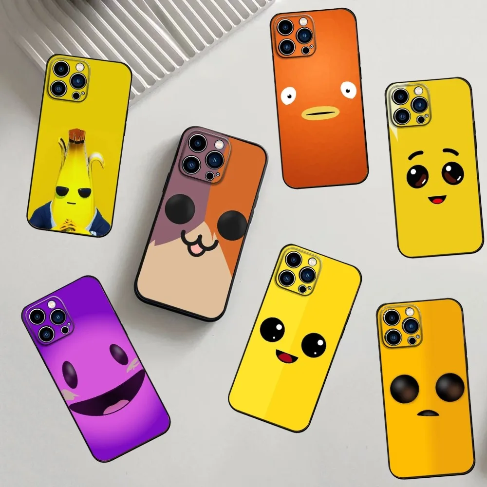 Phone Case For iPhone 16,15,14,13,12,11,Pro,X,XS,Max,XR,Plus,Mini Banana F-Fortnite  Silicone Black Shockproof TPU