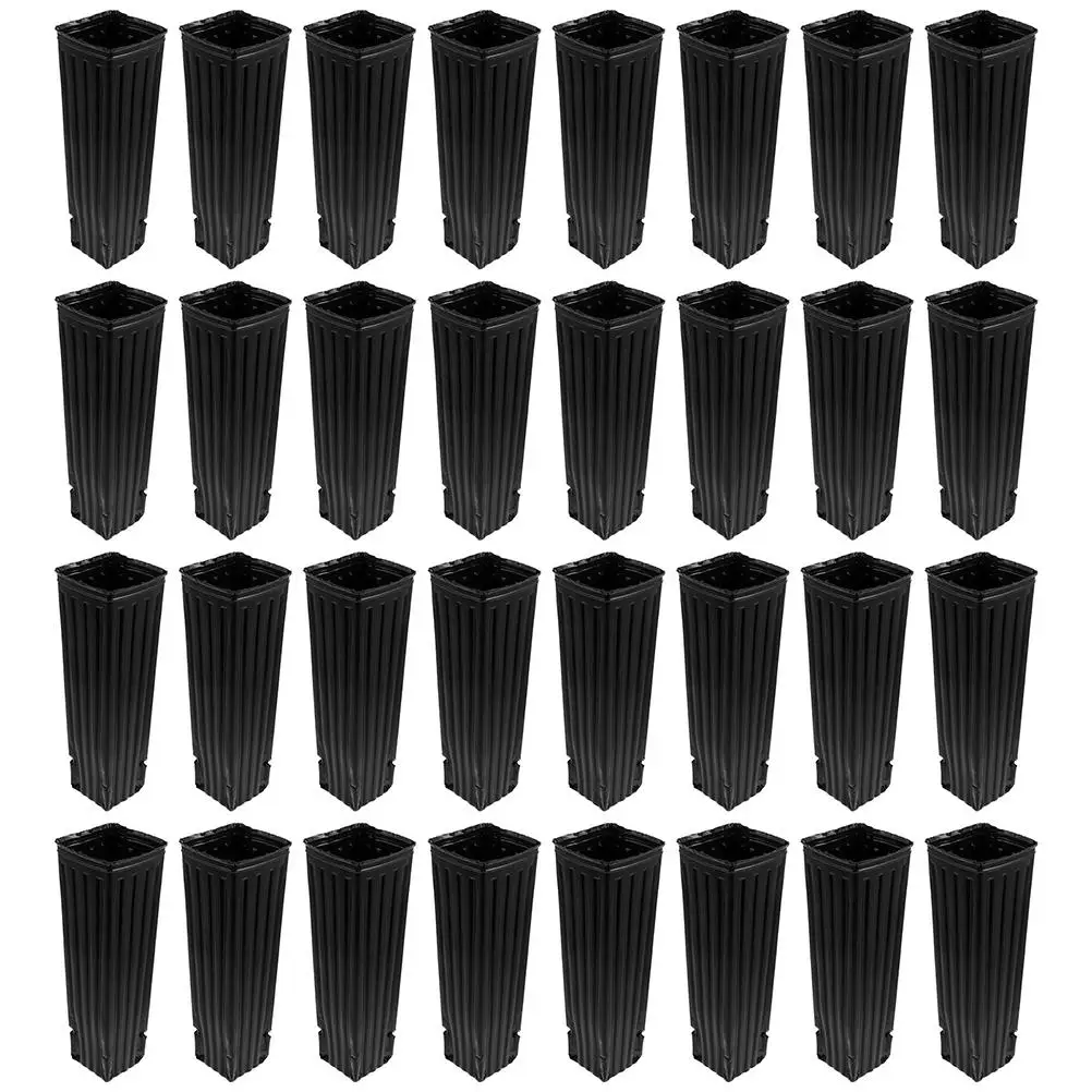 

50 Pcs Seedling Bags Plant Nursery Thickened Plastic Grow Bag Planting Cup Flowerpot Fruit Tree Pot Garden Tool