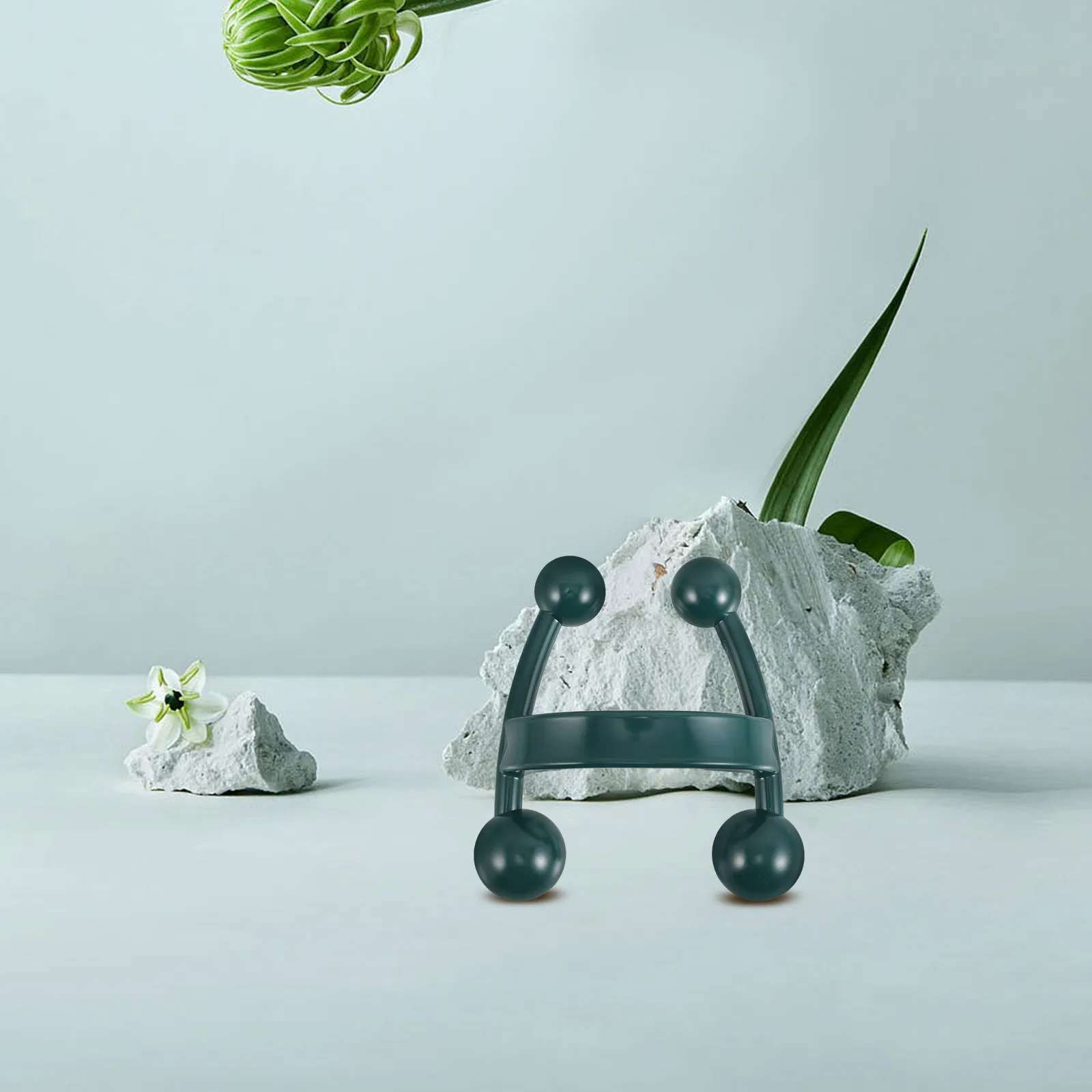 H-Shaped Compact Massage Ball For Deep Tissue Relief Portable Body Roller Tool Back Neck Leg Trigger Point Therapy Durable