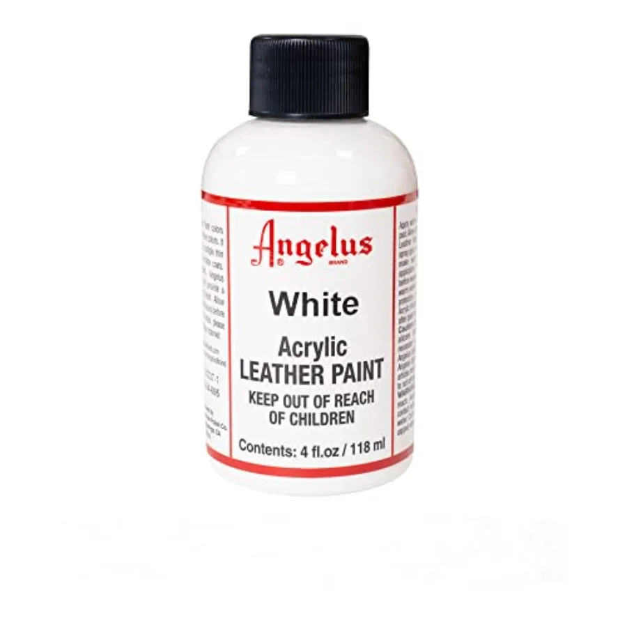 Acrylic Leather Paint 4oz White