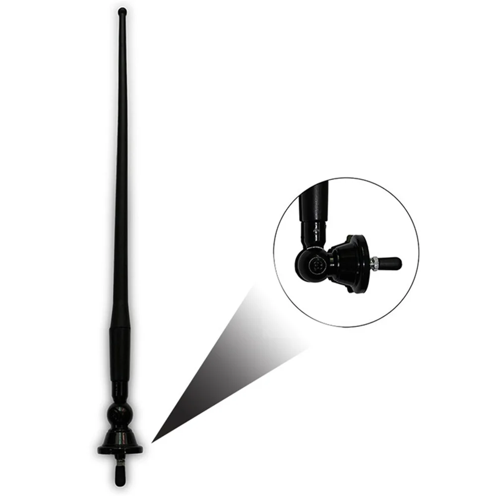 

AM/FM Radio Antenna For Vehicles Waterproof Signal Aerial Amplified Antenna Universal Rubber Black Aerial Auto Exterior Kits