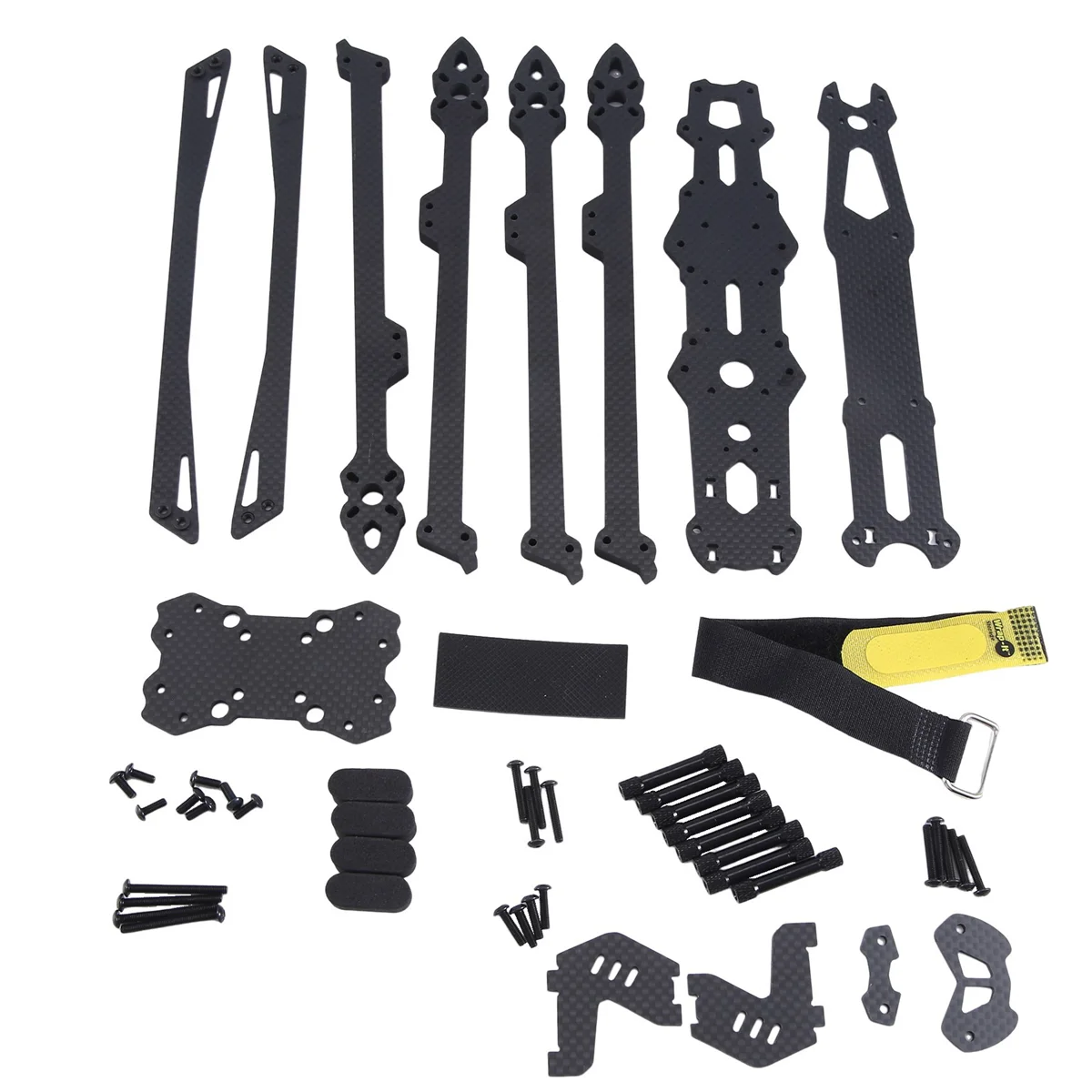 Отлично! Рама из углеродного волокна 3K MARK4 V2, 10 дюймов, 427 мм, колесная база, RC FPV, комплект рамы для гоночного дрона для фристайла (C)