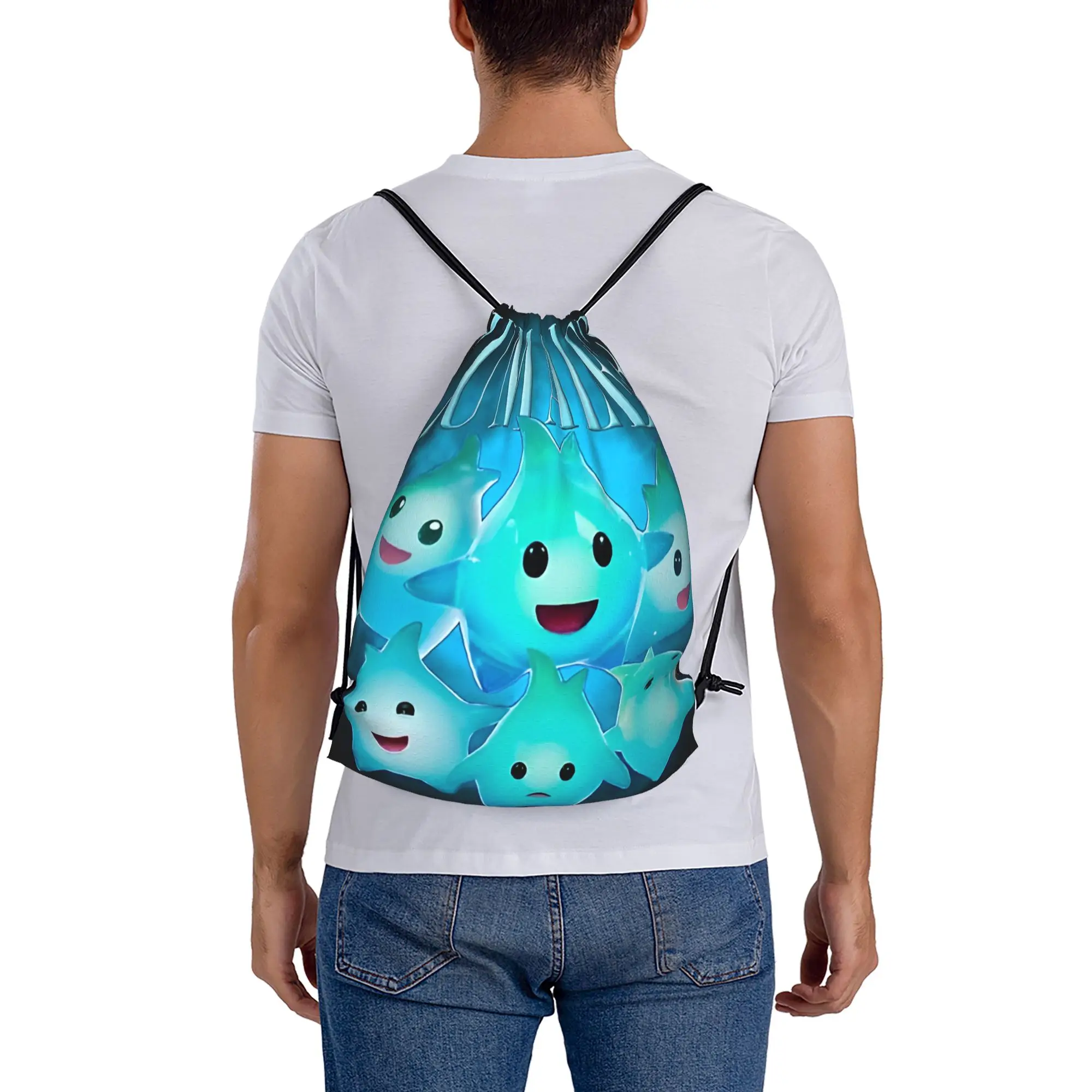 Lumalee 5  Drawstring Bags Travel Unisex Storage Organize Bundle Pocket Rope Bag