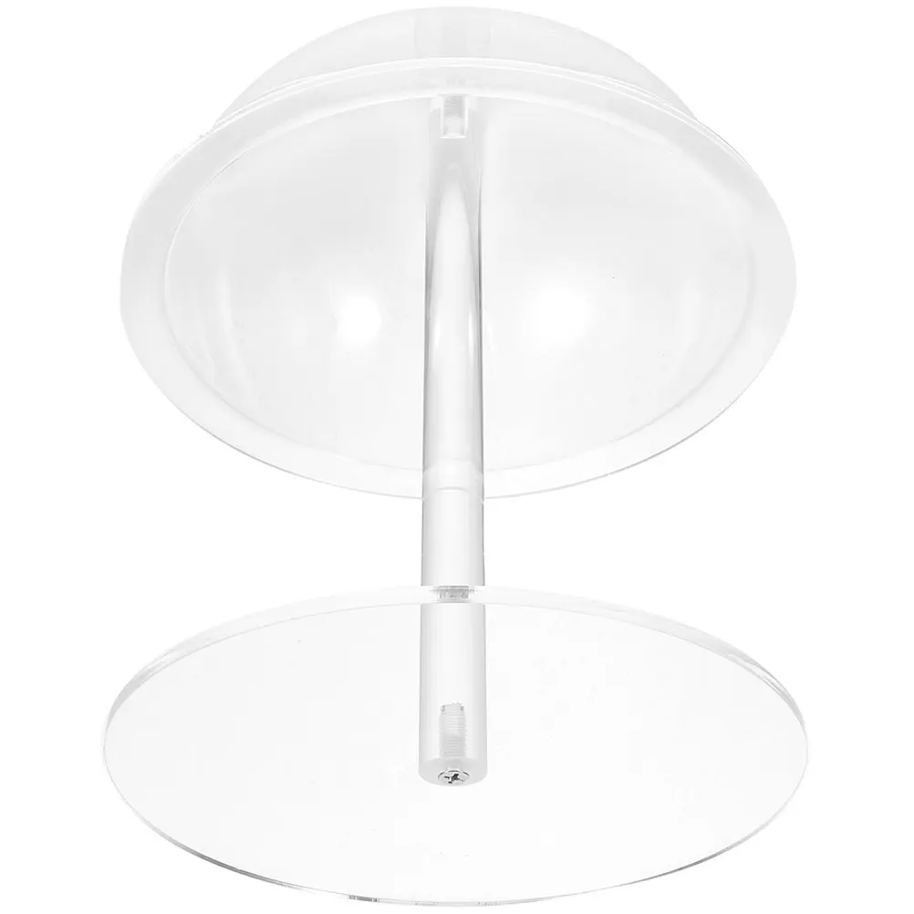 

Transparent Hat Rack Acrylic Hat Stand Display Strong Capacity Freestanding Cap Holder Storage Solution Desktop Accessory