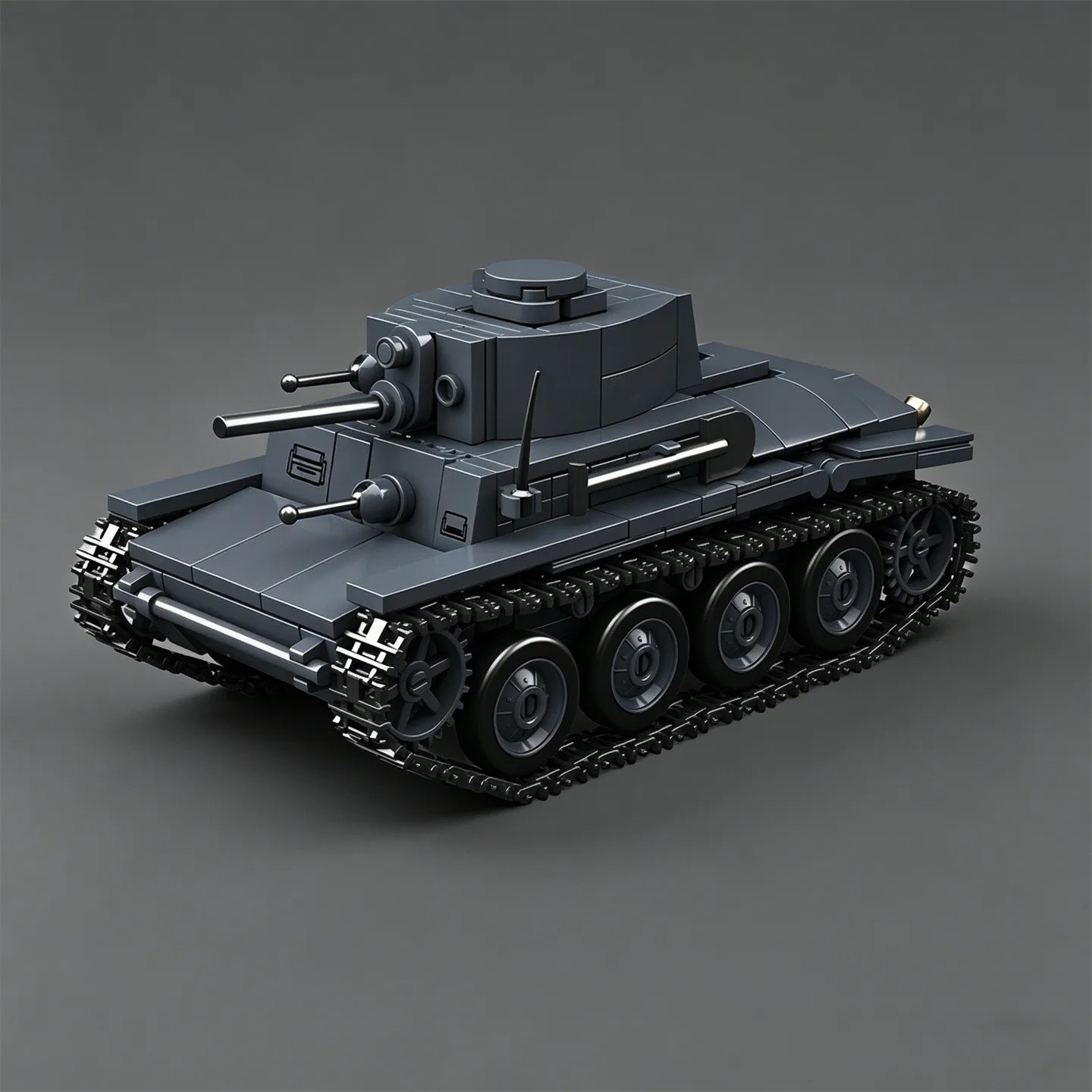 NEW PZ.Kpfw. 38(T) A Light Tank Building Blocks, Tiger II Tank Toy, Panther Tank Model