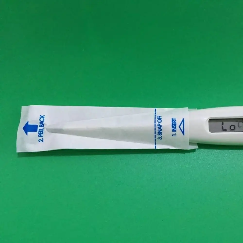 100PCS Disposable Digital Probe Covers Convenient Hygienic Thermometer Probe Covers Safe Thin Protective Cover For Health Center