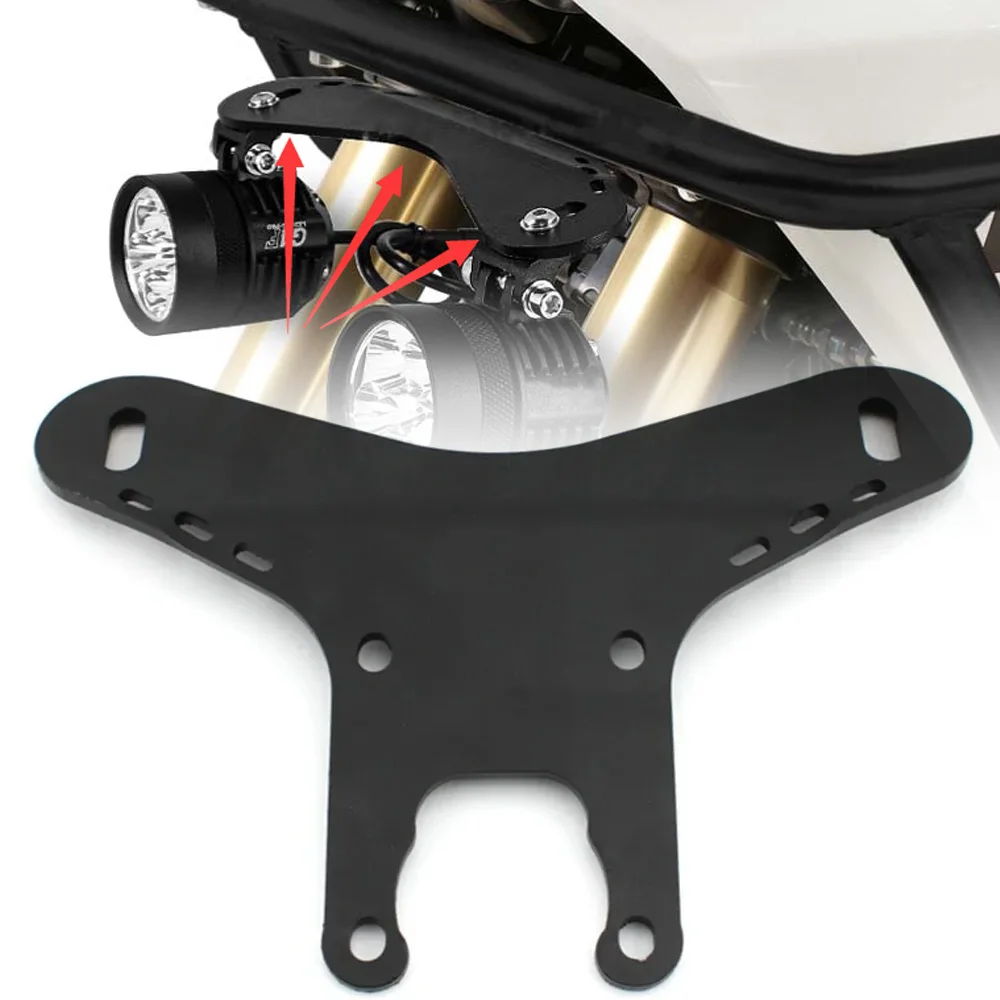

For YAMAHA TENERE 700 Tenere700 XTZ 700 XT700Z 2019-2022 Motorcycle Auxiliary Fog Light Mounts Bracket Driving Lamp Holder