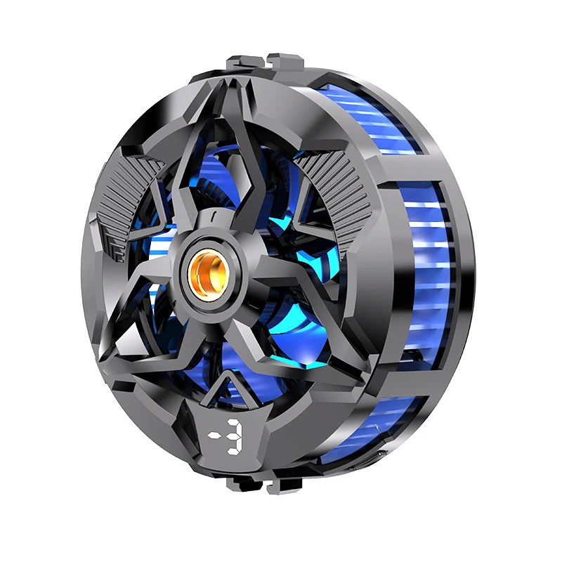 Magnetic Phone Cooler Back Clip Phone Semiconductor Fast Phone Cooling Fan Three Stage Adjustable Suitable For  Android Phones