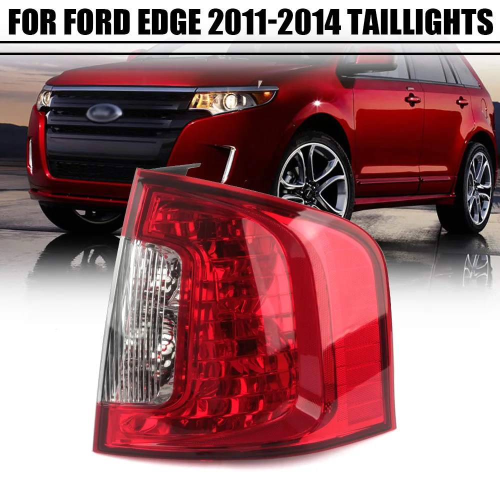 Left/Right Side Tail Lamp For Ford Edge 2011 2012 2013 2014 Rear Tail Light Brake Lamp with