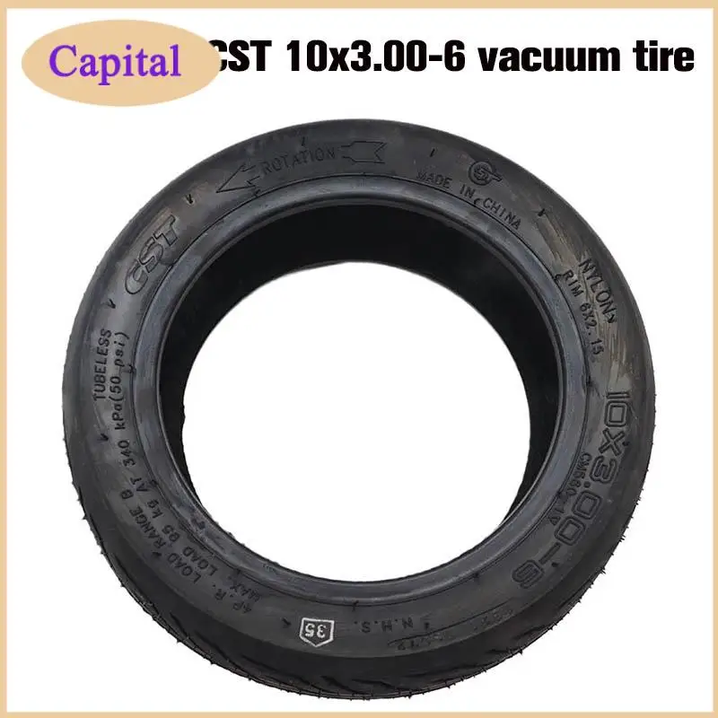 

Бескамерная шина CST 10x3.00-6 для Zero 11X Kaabo Wolf Skateboard KUGOO M4 DUALTRON, электрический скутер, 10-дюймовая устойчивая вакуумная шина