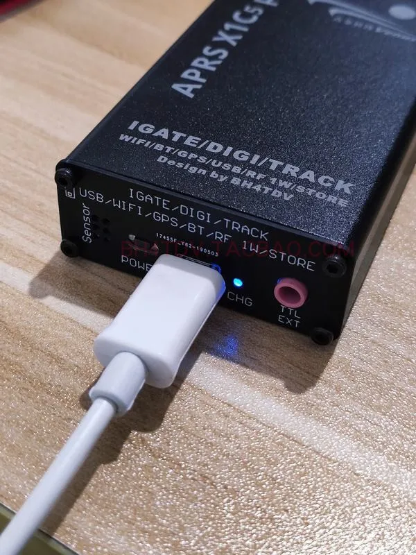 Imagem -03 - Portable Gateway Built-in Wi-fi Compatível com Bluetooth Gps Usb 400d Track Igate Novo Aprs-x1c5