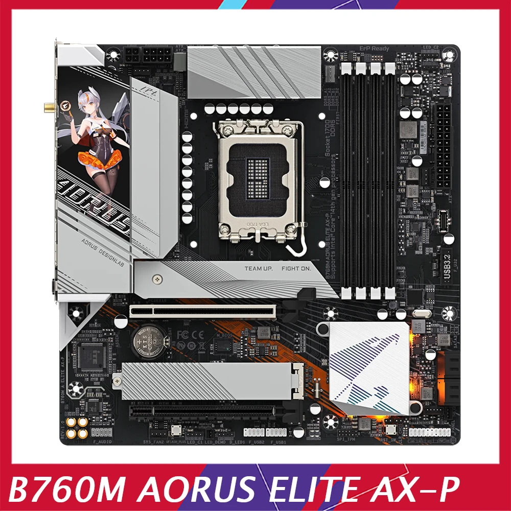 B760M AORUS ELITE AX-P DDR5 Desktop Motherboard Motherboard