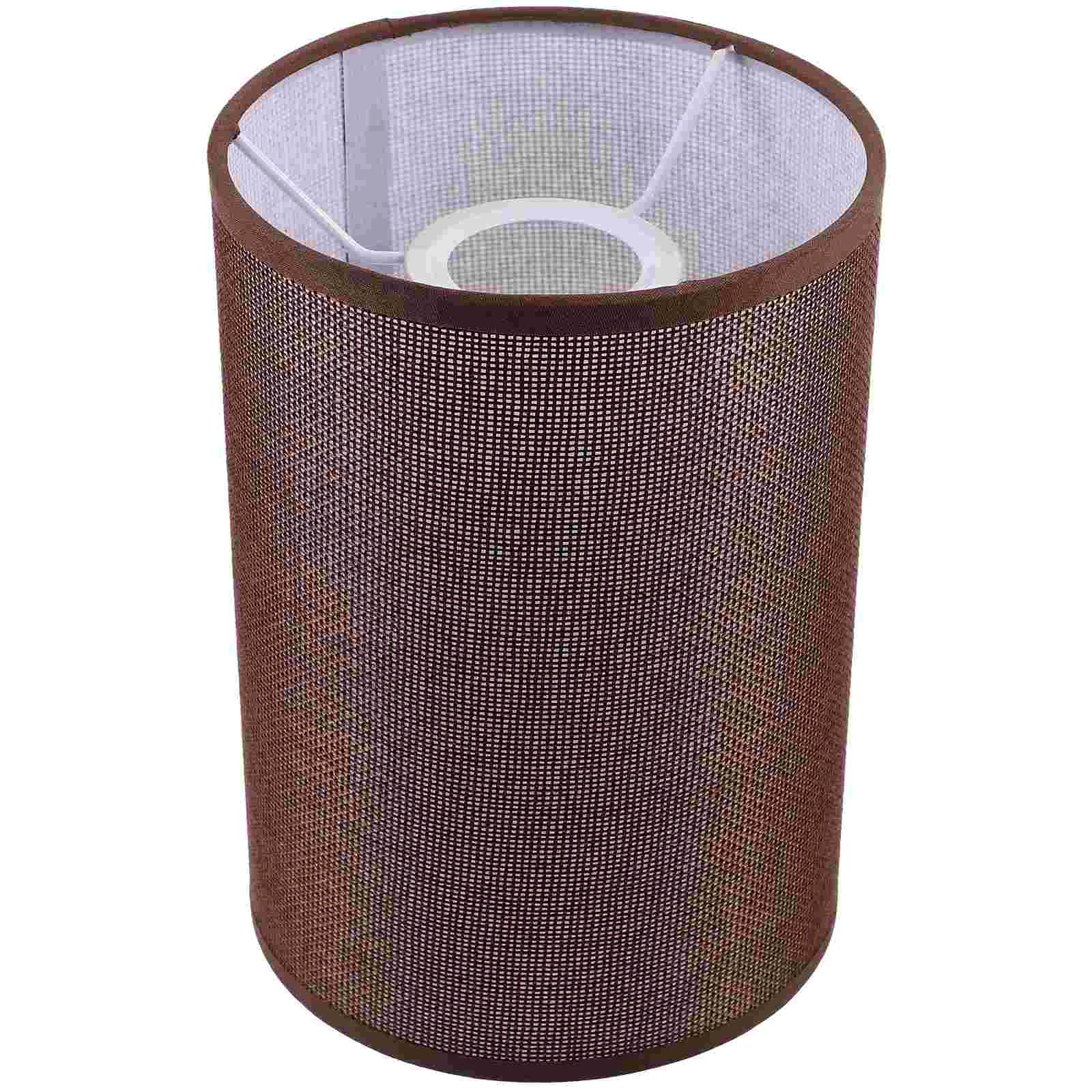 

Round Living Room Bedroom Table Lamp Floor Decorative Lampshade Cover Light Shades Bedside Replacement E27 Socket Home Neutral