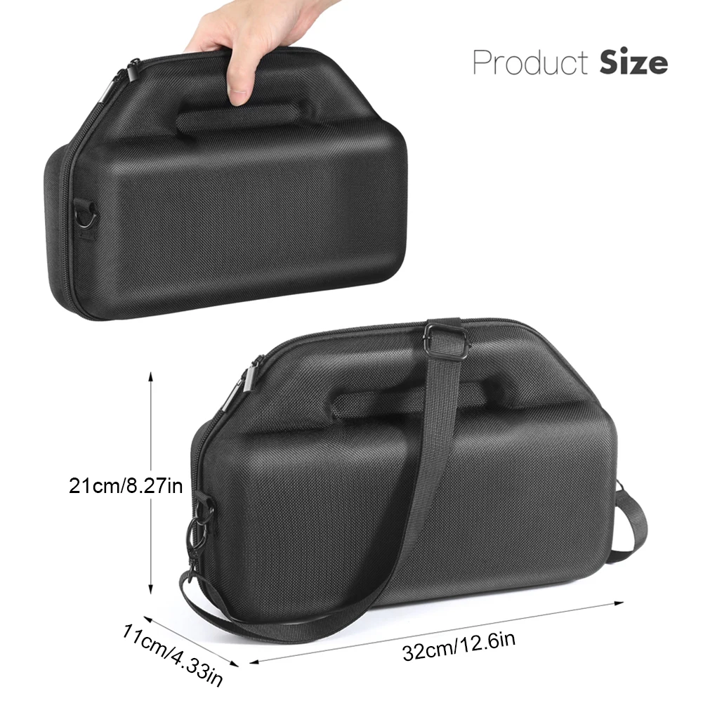 Anker Soundcore Boom 2 مكبر صوت ، حقيبة حمل صلبة إيفا ، حافظة واقية مقاومة للماء ، مقاومة للصدمات بحزام كتف قابل للتعديل