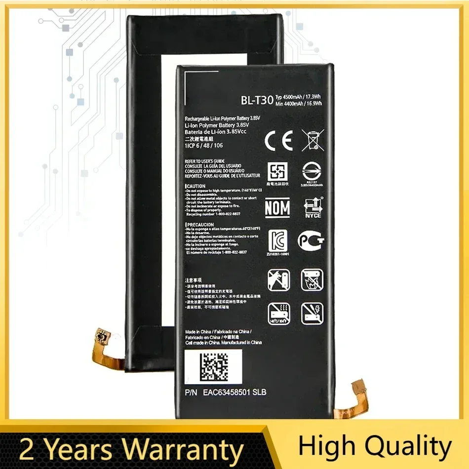 

Аккумулятор для мобильного телефона BL-T30 большой емкости для LG X Power 2 II L64VL M320F M320N M322 L63BL K10 Power M320 M320DSN M320TV MLV7N
