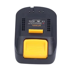 Adaptador de batería MT20DL para Makita 18V interruptor a Dewalt para Dewalt 18V 20V Herramientas para Makita Bl1830 Bl1860 Bl1815 batería de iones de litio