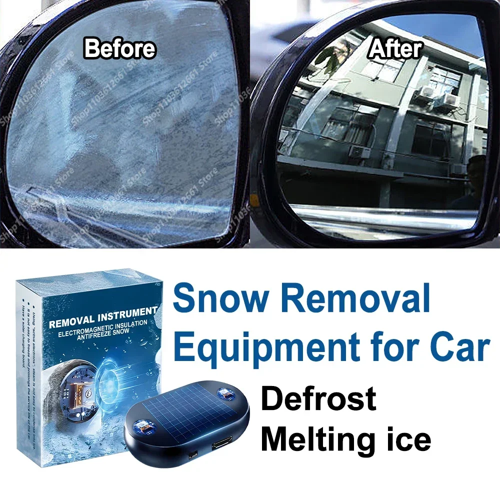 Car Snow Removal Equipment Winter Car Ice Snow Melting Device Automobile Deicing Remove Snow Melt Frost Defrost Antifreezing