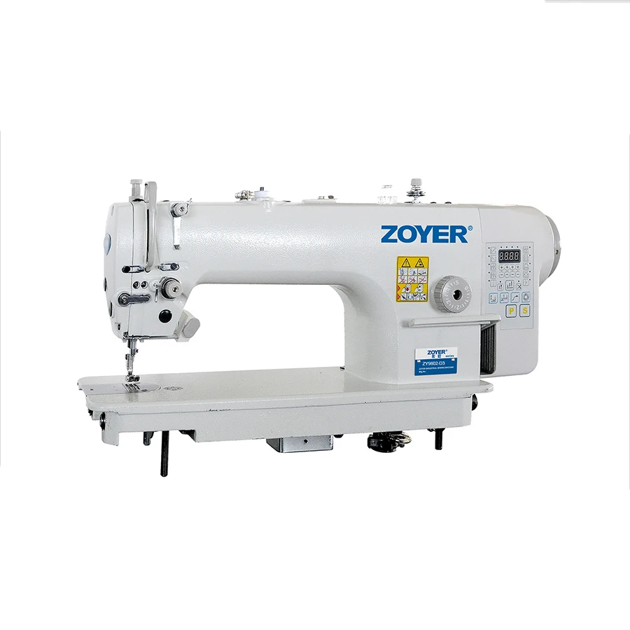 

ZY9802-D3 Industrial Needle Feed Single Needle Lockstitch Sewing Machine for Thin Material Sewing