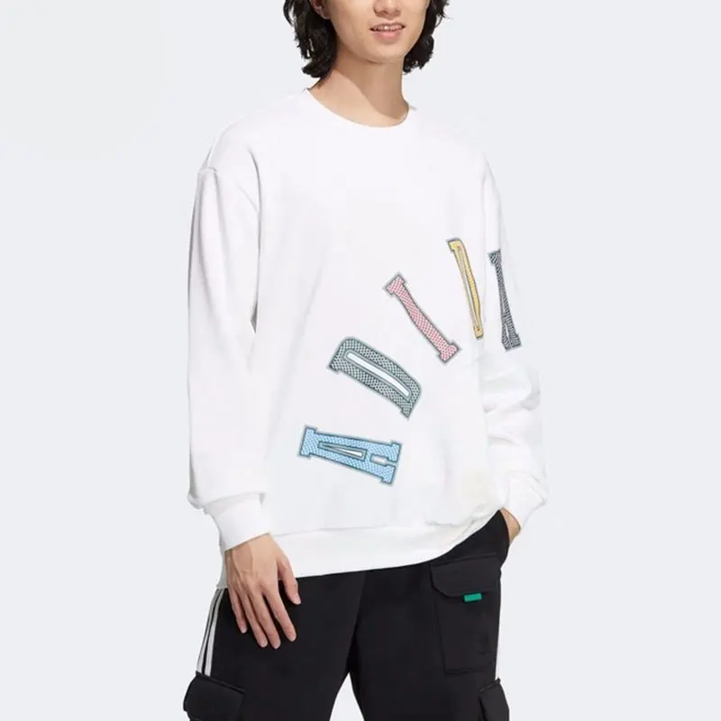 

Adidas подлинный новый мужской повседневный спортивный пуловер с круглым вырезом и капюшоном HM9993