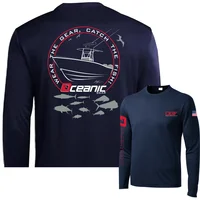 Tops De Pesca, ropa deportiva, Camisa De cuello redondo para hombre, Camisa estampada De pesca De manga larga con protección Uv, Camisa De Pesca con estampado con capucha
