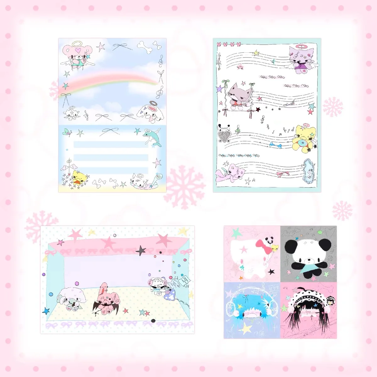 high quality cute hand account decorative sticky note