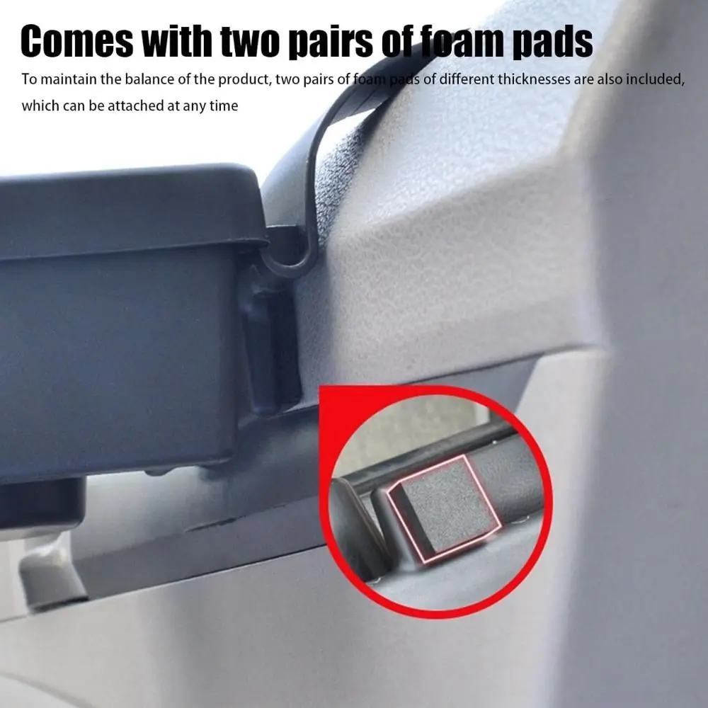 Porte-gobelet d'eau, support de rangement suspendu latéral, tapis antidérapant, boîte de rangement étanche pour porte de véhicule, robuste, peu encombrant