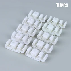 10 Pcs Car Brake Line Cable Bracket Vacuum Hose Pipe Clips For Santana Chery Chassis Tubing Fixed Line Clip Hooks