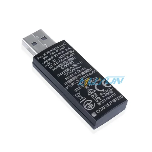 Imagen 1 del producto Receptor Dongle USB para adaptador USB de auriculares inalámbricos para juegos Logit GPRO X