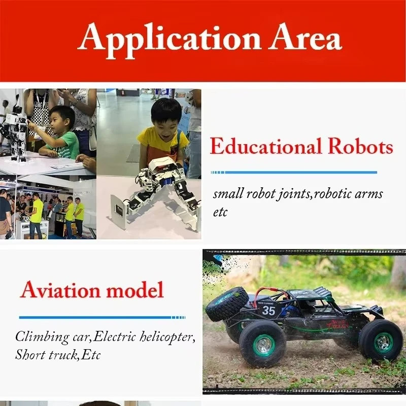 4.5kg Servo Small Micro SCS2332 7.4V Motor All-Metal Gear Locked-rotor Torque Serial Bus Mini Smart Robot RC Cars Servos