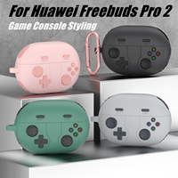 For HUAWEI FreeBuds Pro 2 Silicone Earphone Case Cartoon Style Game Console Styling Earphone Protective Cover Dustproof 3D