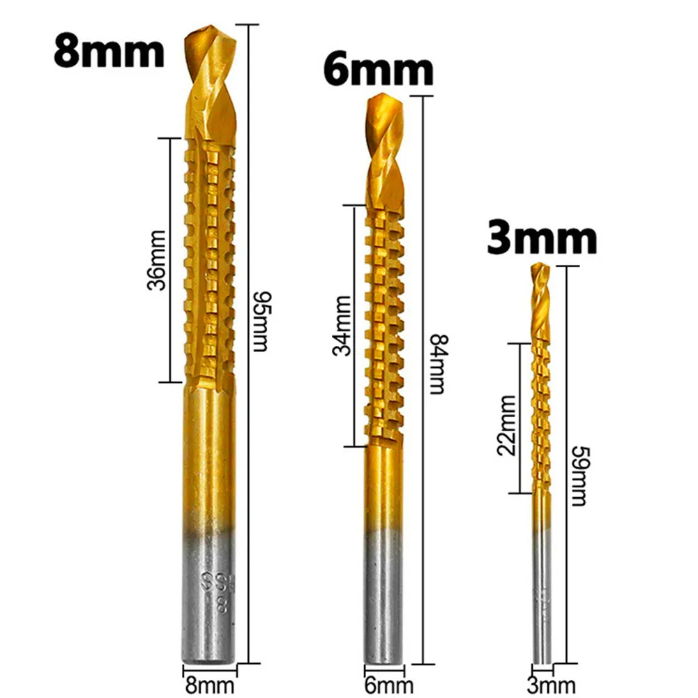 Imagem -04 - Conjunto de Serra de Broca de Titânio Perfurador Central Fresa 412 420 432 mm mm Carpintaria Núcleo de Metal Peças