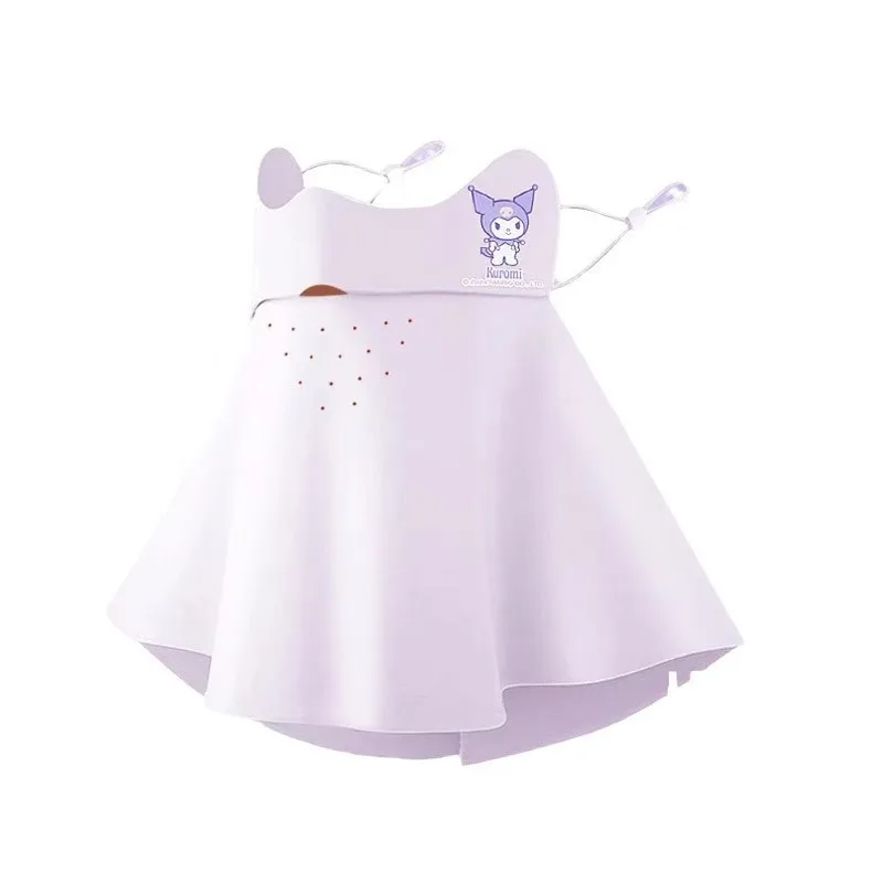 Miniso 正規品 サンリオ マスク 子供用マスク 夏用 薄手 通気性 日焼け止め 日焼け止め UVマスク